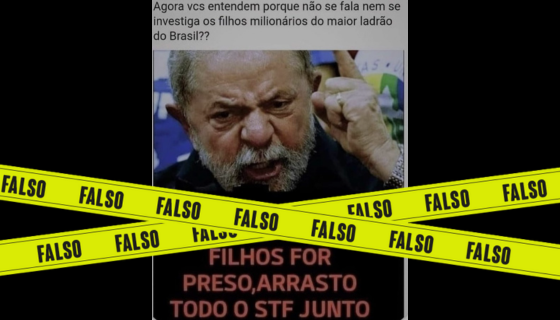 Lula N O Disse Que Arrastar Todo O Stf Junto Se Um De Seus Filhos